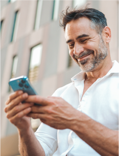 User sending international money transfer