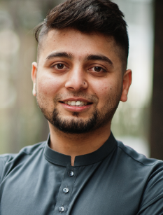 User sending international money transfer