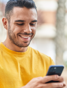 User sending international money transfer