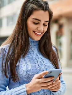 User sending international money transfer